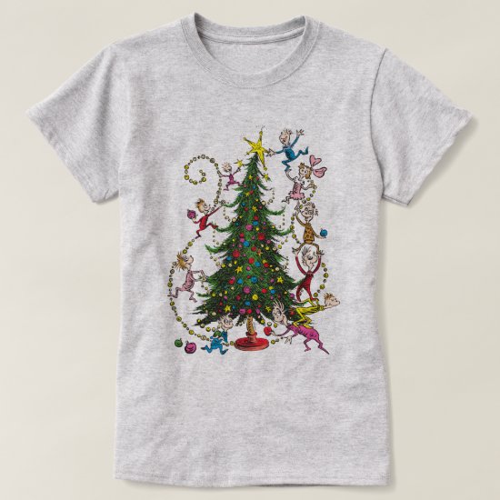 Classic The Grinch | Christmas Tree T-Shirt