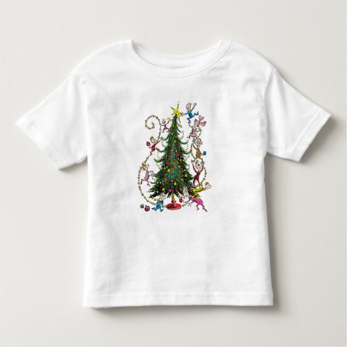 Classic The Grinch  Christmas Tree Toddler T_shirt