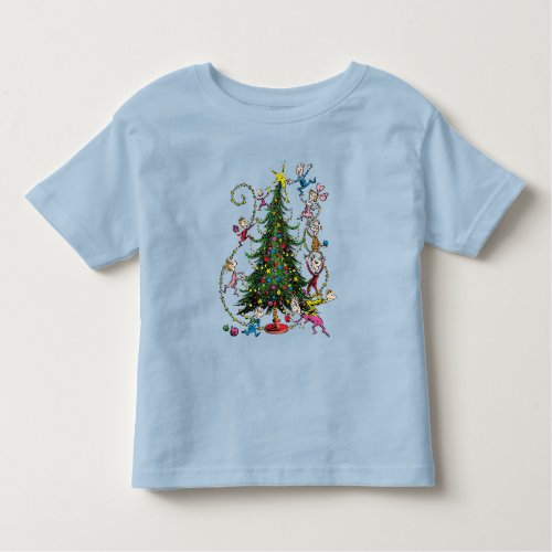 Classic The Grinch  Christmas Tree Toddler T_shirt