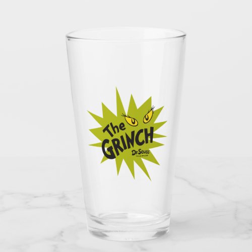 Classic The Grinch  Green Starburst Glass