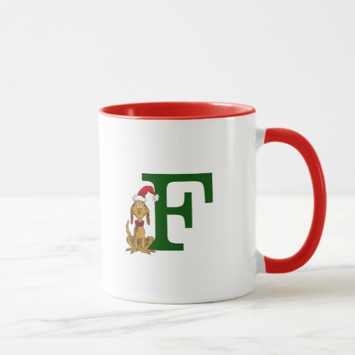 Classic The Grinch Max  Monogram F Mug