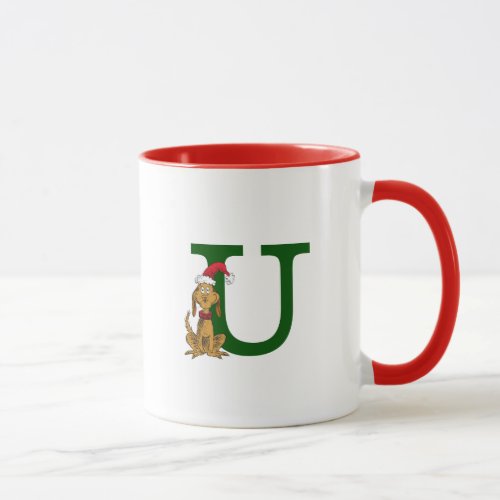 Classic The Grinch Max  Monogram U Mug