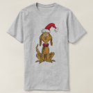 Classic The Grinch | Max - Santa Hat T-Shirt Classic The Grinch | Max - Santa Hat T-Shirt