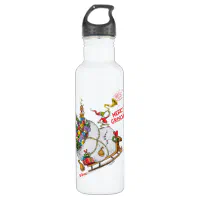 The Grinch, Merry Grinchmas Water Bottle 