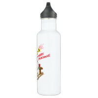 The Grinch, Merry Grinchmas Water Bottle 