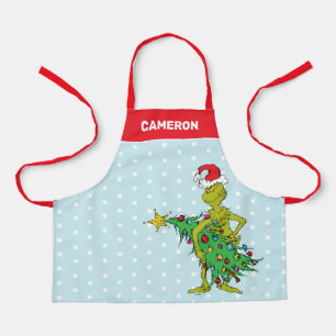 Classic The Grinch Naughty Apron