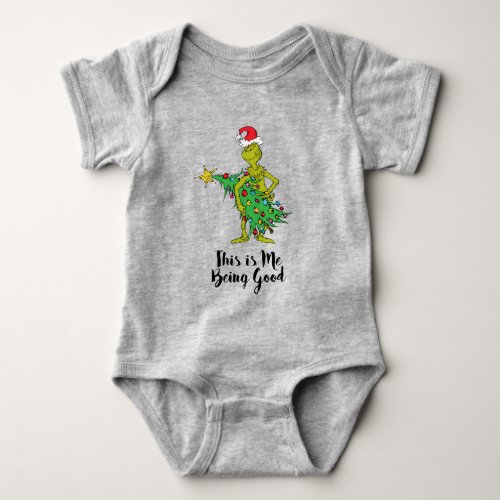 Classic The Grinch  Naughty Baby Bodysuit