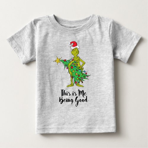 Classic The Grinch  Naughty Baby T_Shirt