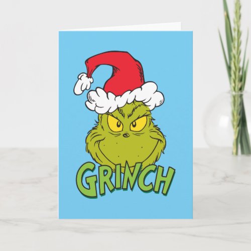 Classic The Grinch  Naughty or Nice Holiday Card
