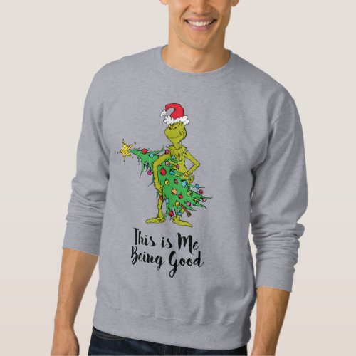 Classic The Grinch  Naughty Sweatshirt