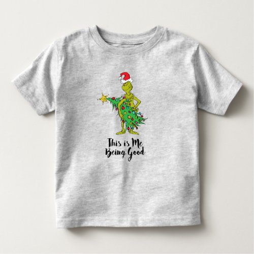 Classic The Grinch  Naughty Toddler T_shirt