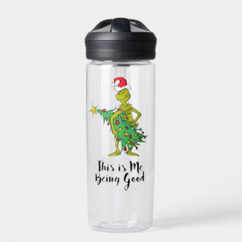 Classic The Grinch  Naughty Water Bottle