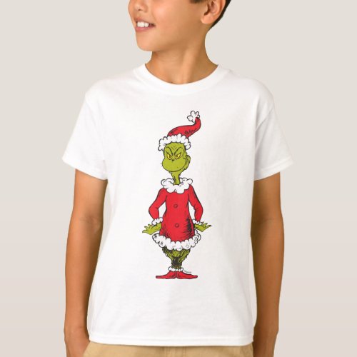 Classic The Grinch  Santa Claus T_Shirt