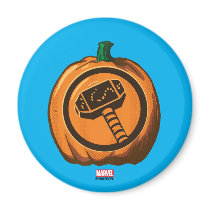 Classic Thor Logo Jack-o-lantern Magnet