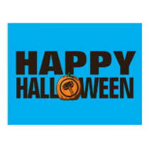 Classic Thor Logo Jack-o-lantern Postcard