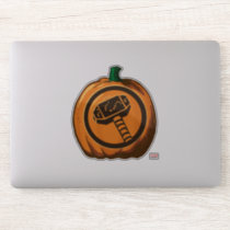 Classic Thor Logo Jack-o-lantern Sticker