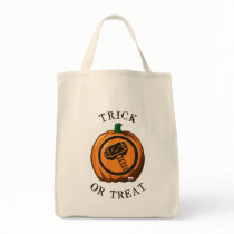 Classic Thor Logo Jack-o-lantern Tote Bag