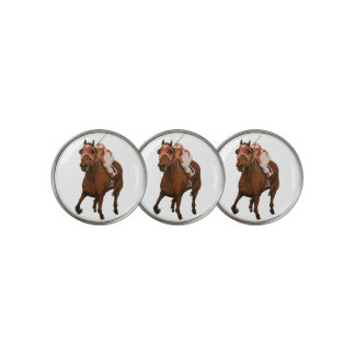 Classic Thoroughbred Victory Golf Ball Marker