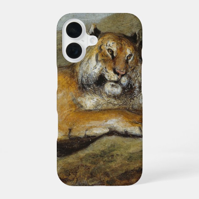 Classic Tiger Iphone Case (Back)