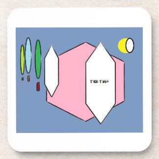 Classic Tikki Taibo.  On a coaster. Beverage Coaster