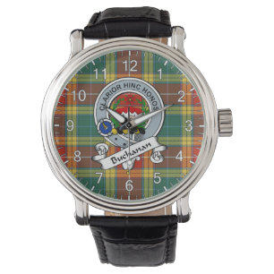 Classic Timeless Clan Buchanan Old Sett Bad Tartan Watch