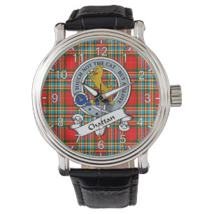 Classic Timeless Clan Chattan Modern Badge Tartan Watch