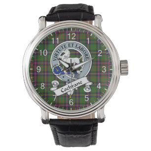Classic Timeless Clan Cochrane Hunting Badge Tarta Watch