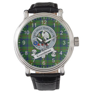 Classic Timeless Clan Cranstoun Hunting Badge Tart Watch