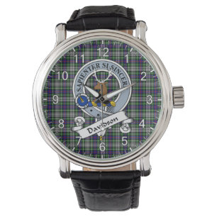 Classic Timeless Clan Davidson of Tulloch Dress Ba Watch