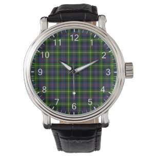 Classic Timeless Clan Farquharson Modern Tartan Watch