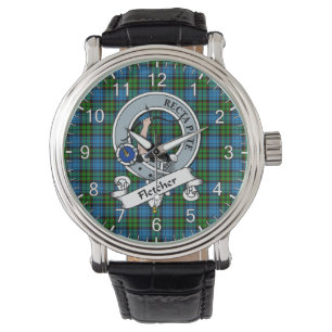 Classic Timeless Clan Fletcher Ancient Badge Tarta Watch