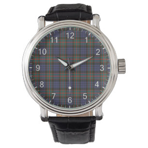 Classic Timeless Clan Fletcher Of Dunans Tartan Pl Watch