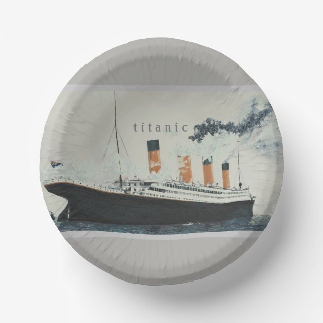 Classic TITANIC Party Paper Bowl (Front)