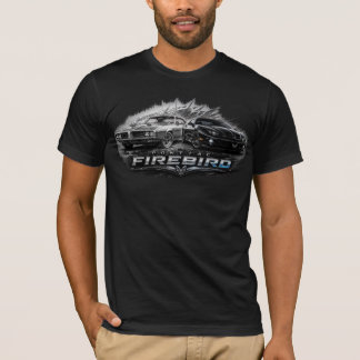 Classic to Modern Firebird Muscle Car Evolution T-Shirt