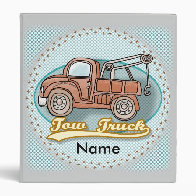 Classic Tow Truck Binder (Front)