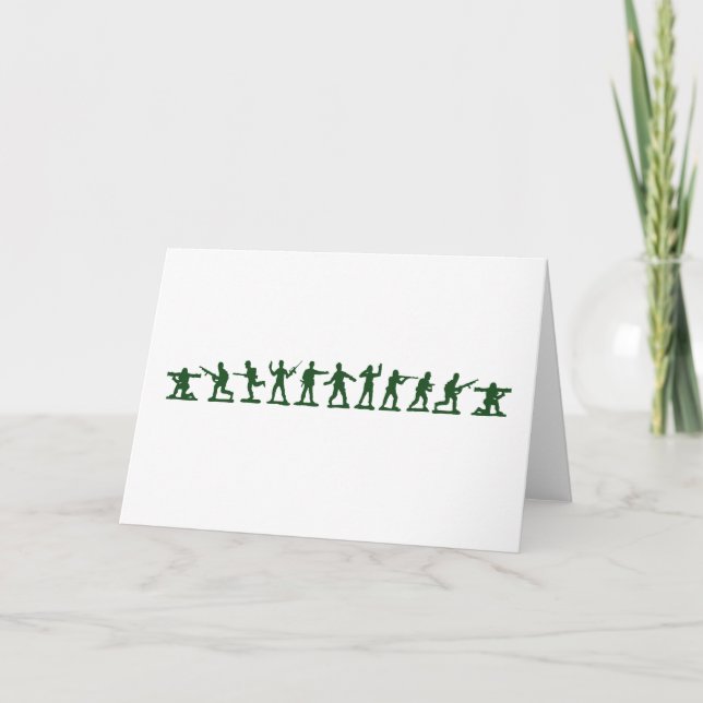 Classic Toy Soldiers Card (Front)