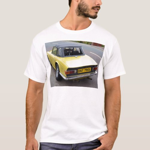 Classic TR6 Triumph Sportscar T_Shirt