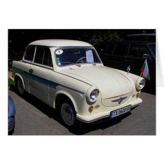 Classic Trabant Cards (Front Horizontal)