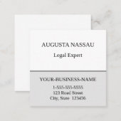 Classic, Traditional Business Card (Front/Back)