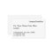 Classic, Traditional Business Card