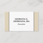 [ Thumbnail: Classic & Traditional Professional Business Card ]