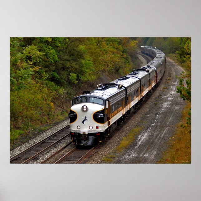 Classic Train Poster (Front)