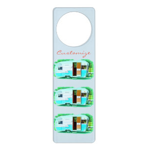 Classic travel trailer Thunder_Cove Door Hanger