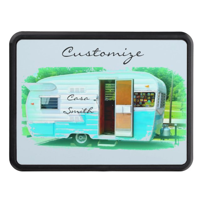 Classic travel trailer Thunder_Cove Hitch Cover (Front)