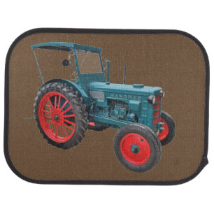 Classic Trecker Hanomag Car Mat