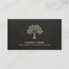 Tree Logo Holistic Health and Wellness Wood Nature Business Card ...