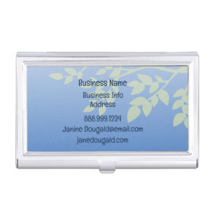 Classic Tree Nature Holistic Healer Business Card Case