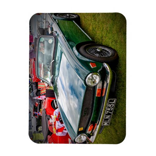 Classic Triumph TR6 sports car Magnet
