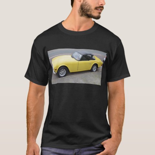 Classic Triumph TR6 Sportscar T_Shirt