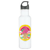 Trolls Cool Vibes 600ml Water Bottle Pink (One Size)